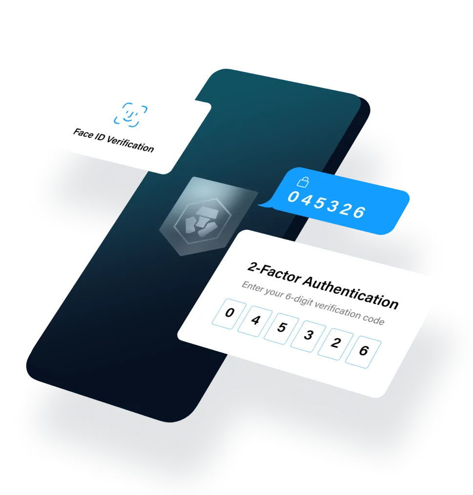 Wallet security and authentication illustration